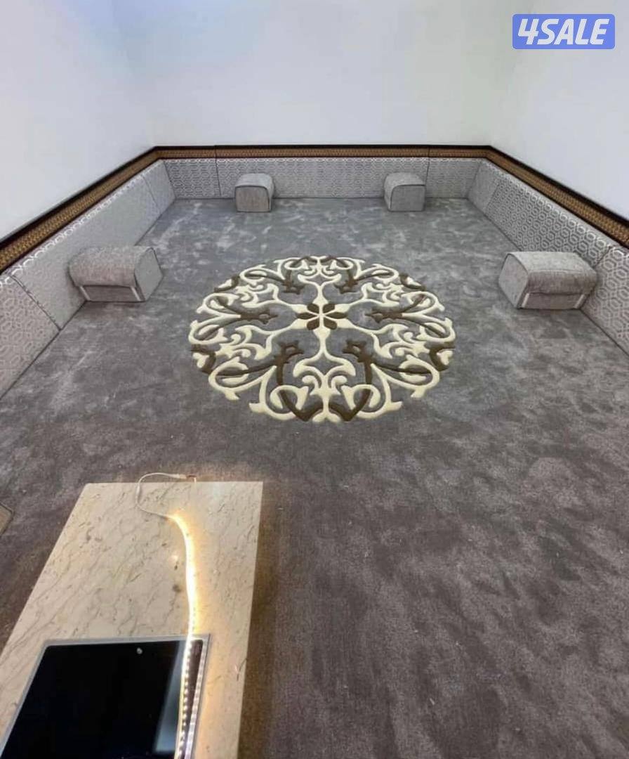 كل مايخص الديوانيات لدينا قنفات مساند بغلي وسعودي نكشات حفر يدوي سجاد13