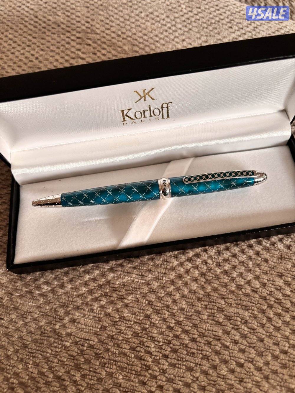 قلم كارلوف  حجر اخضر  جديد مقطوع من الوكيل1