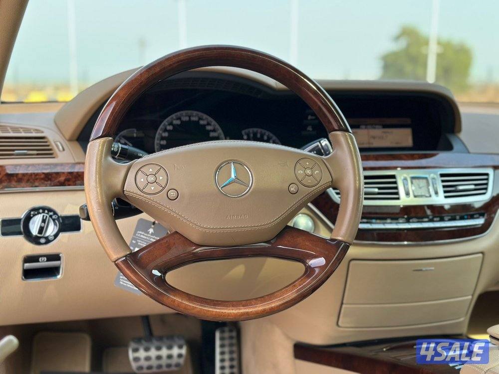 مرسيدسS350L موديل2011 عداد122الف وارد الخليج5