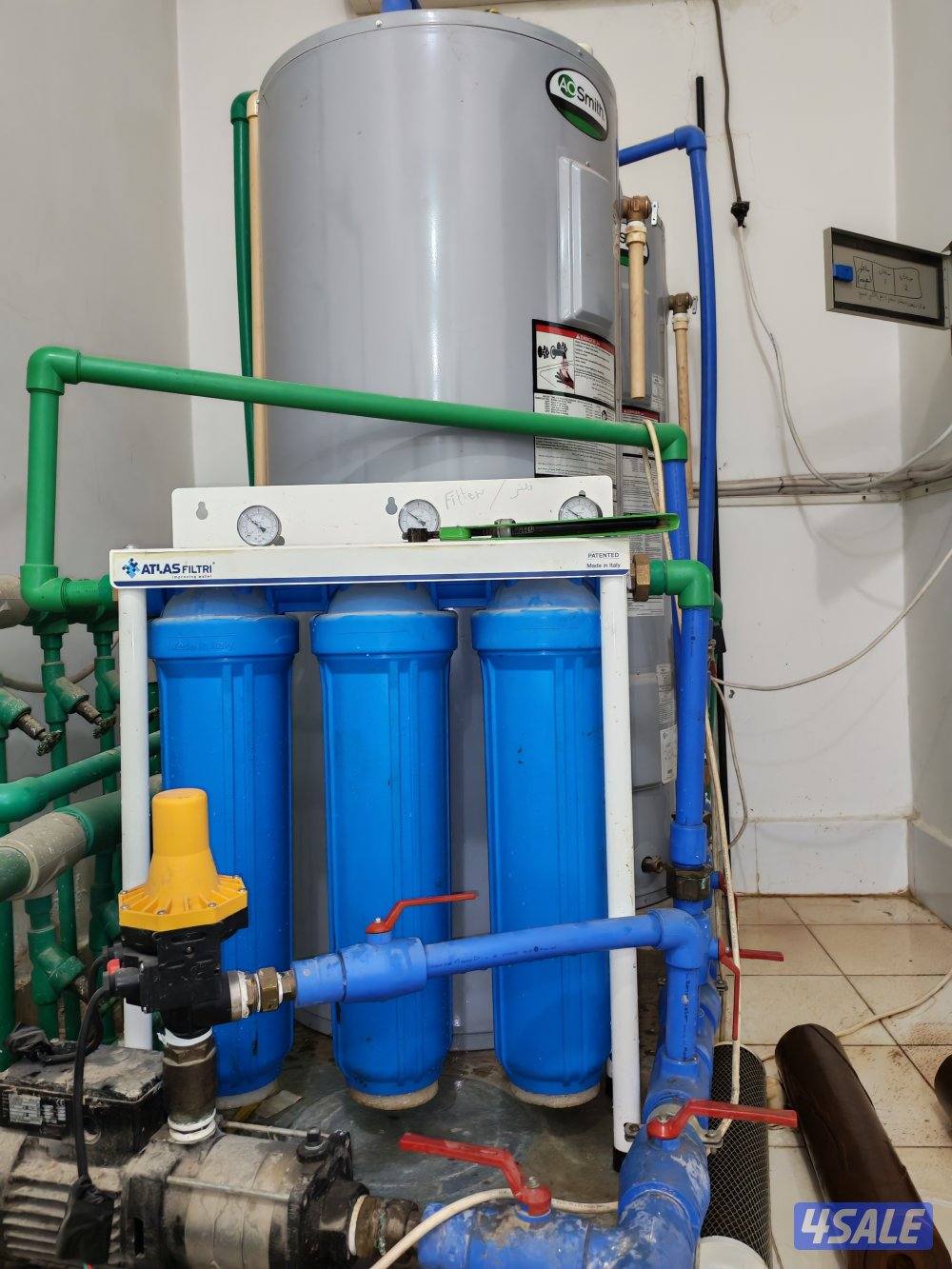 تصليح سخانات مركزية تصليح مضخات المياه ومضخات الجورة تركيب فلاتر مركزي7