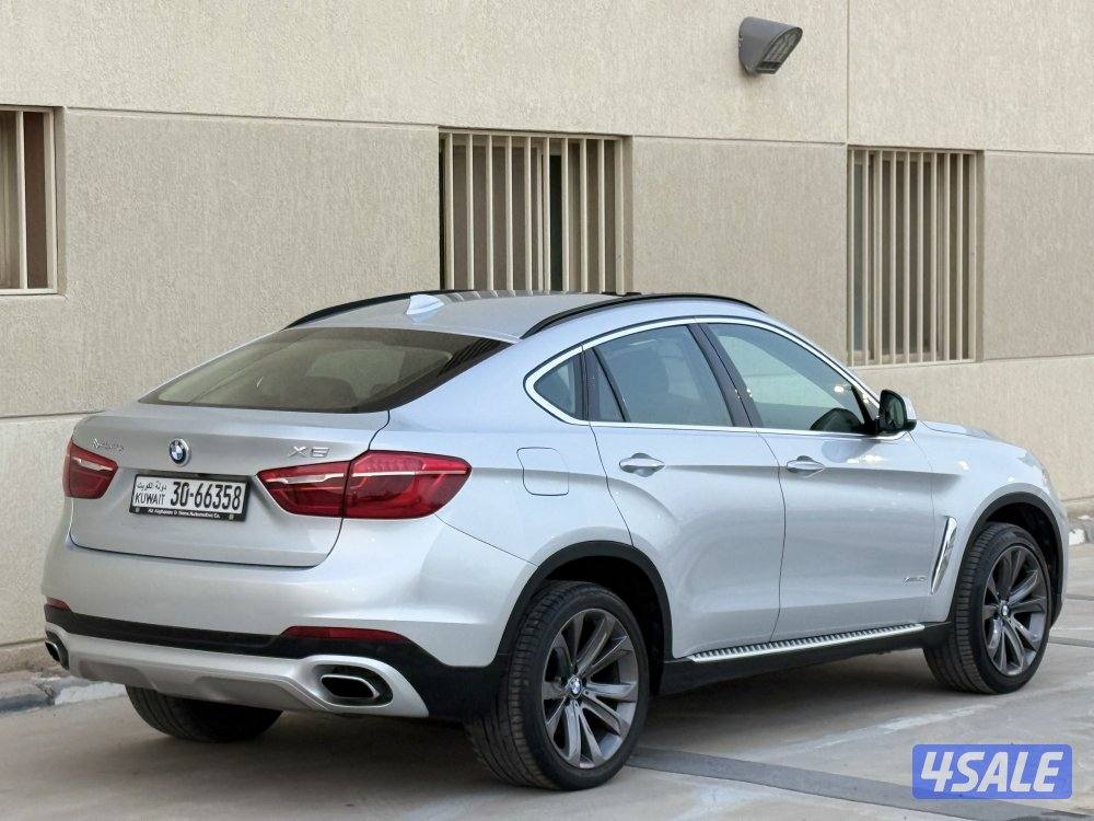بي ام X6 - موديل 2015 - عداد 166 - اعلى درجه - صبغ الوكاله4