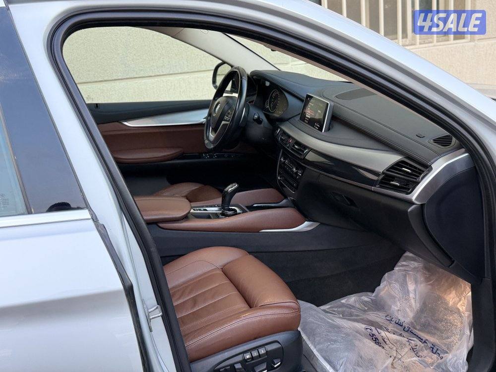 بي ام X6 - موديل 2015 - عداد 166 - اعلى درجه - صبغ الوكاله8