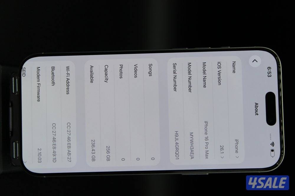 iphone 16 pro max 256gb1