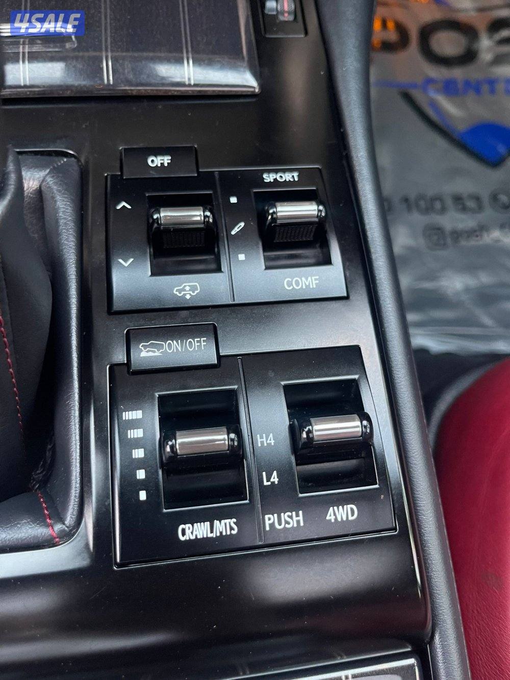 لكزس GX460 - موديل 2020 - عداد 141 - اعلى درجه - شرط الفحص7