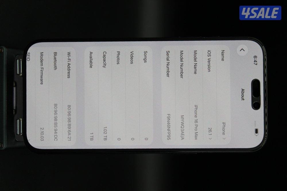 iphone 16 pro max 1TB2