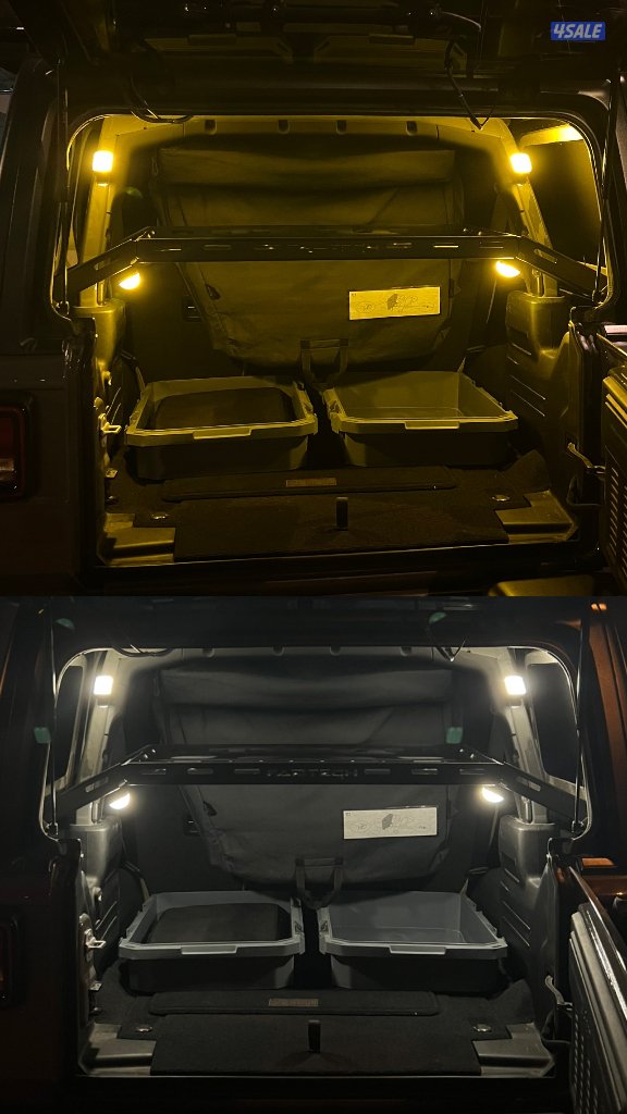 قاعدة Cargo ماركة Fabtech يركب على رانقلر JL2