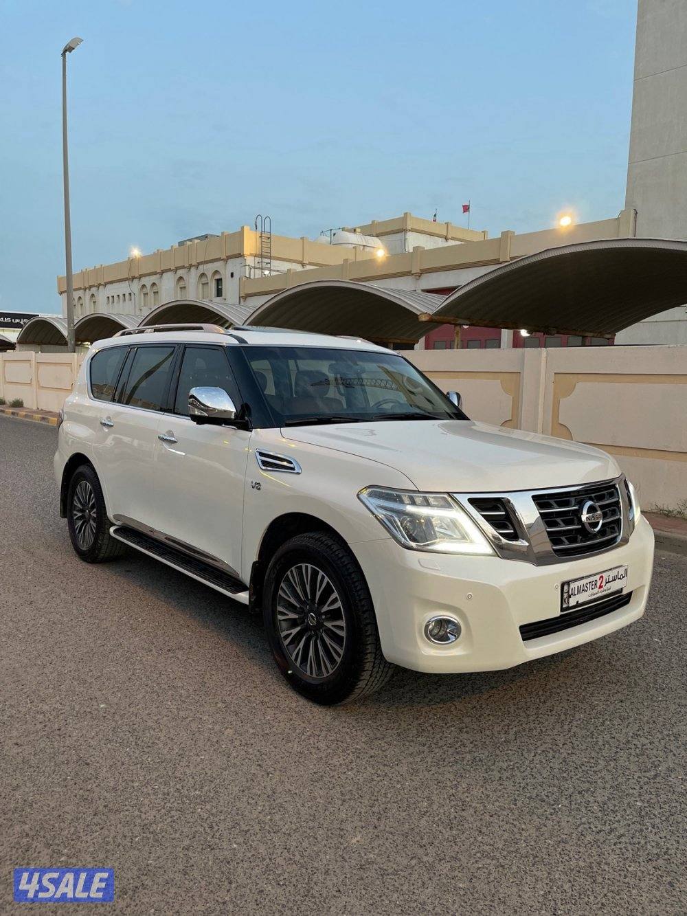 نيسان باترول بلاتينوم ستي وارد الخليج صبغ الوكاله شرط الفحص1