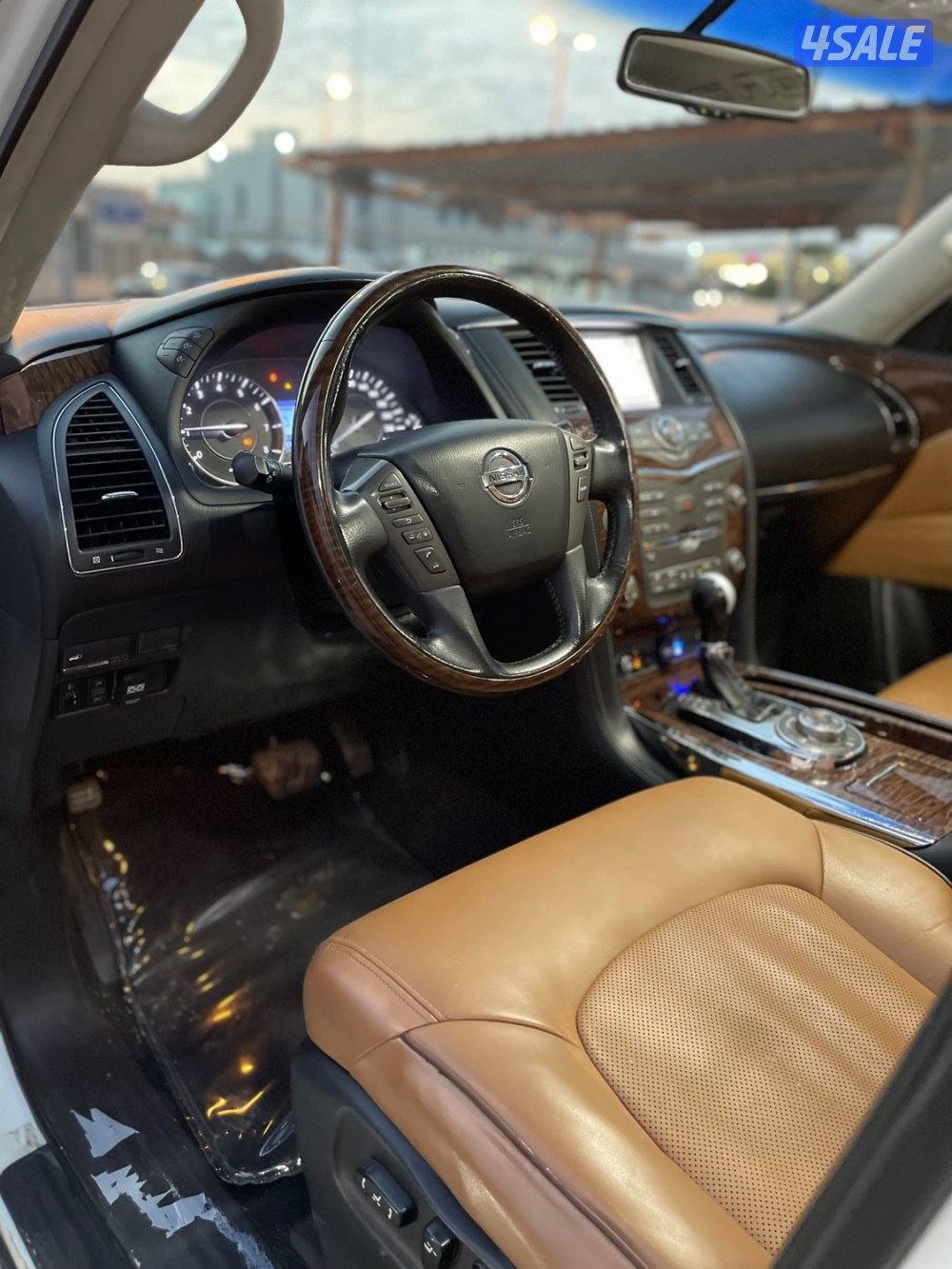 نيسان باترول بلاتينوم ستي وارد الخليج صبغ الوكاله شرط الفحص8