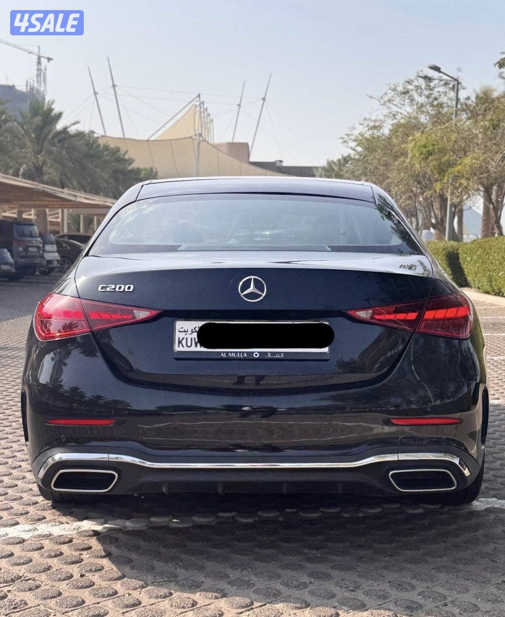 مرسيدس C200 -عداد 10 الالف كيلو - 2022 - وارد الملا - الدرجة الاولى4