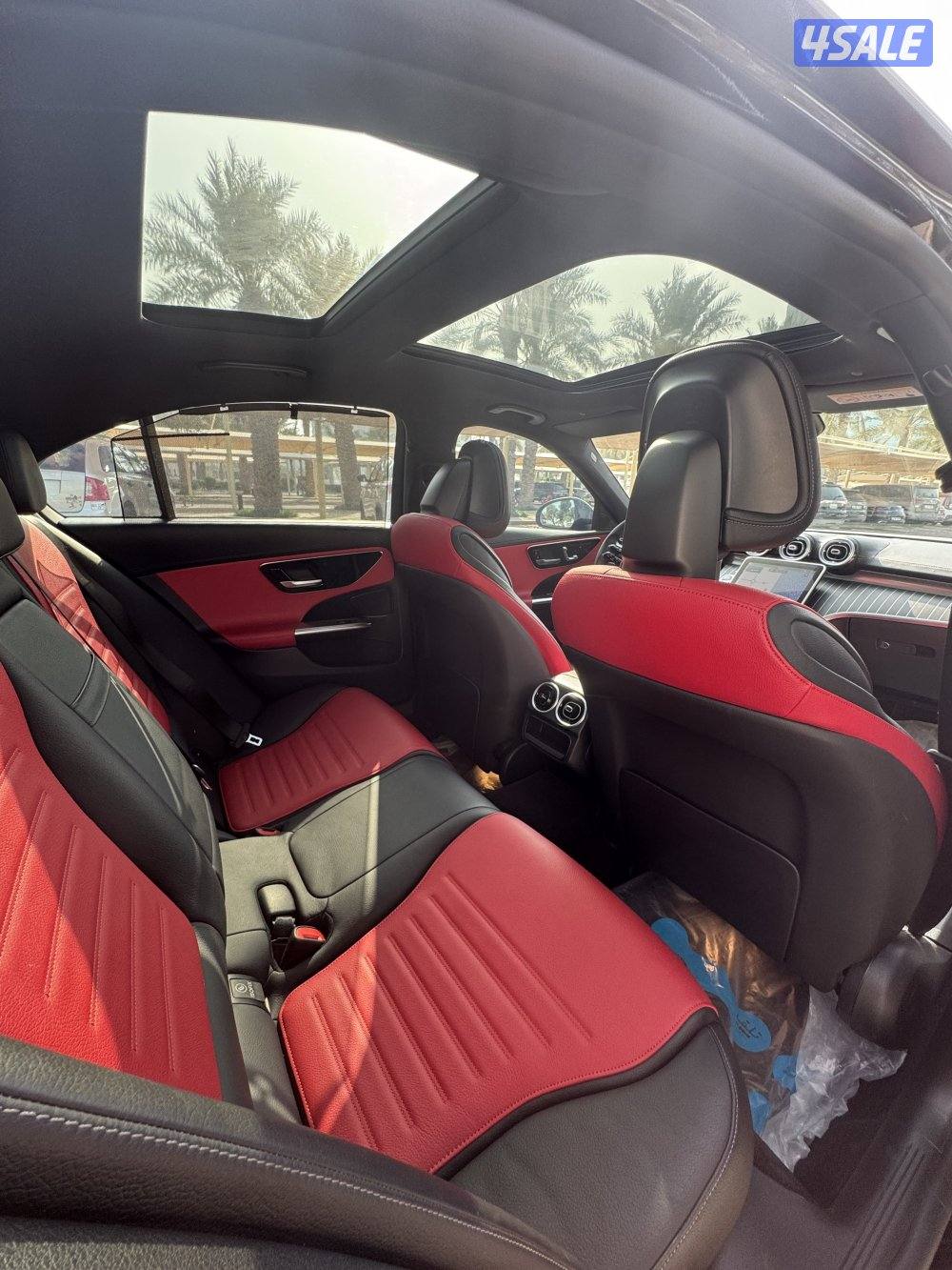 مرسيدس C200 -عداد 10 الالف كيلو - 2022 - وارد الملا - الدرجة الاولى12