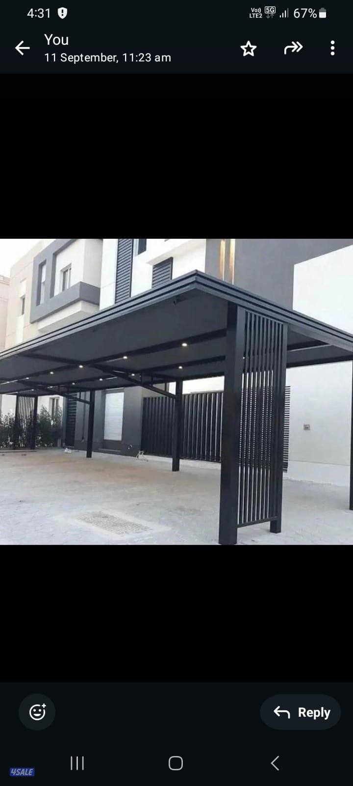 كمال الحداد لجميع انواع الحداده والمظلات والاسوار الكيربي والتركي8