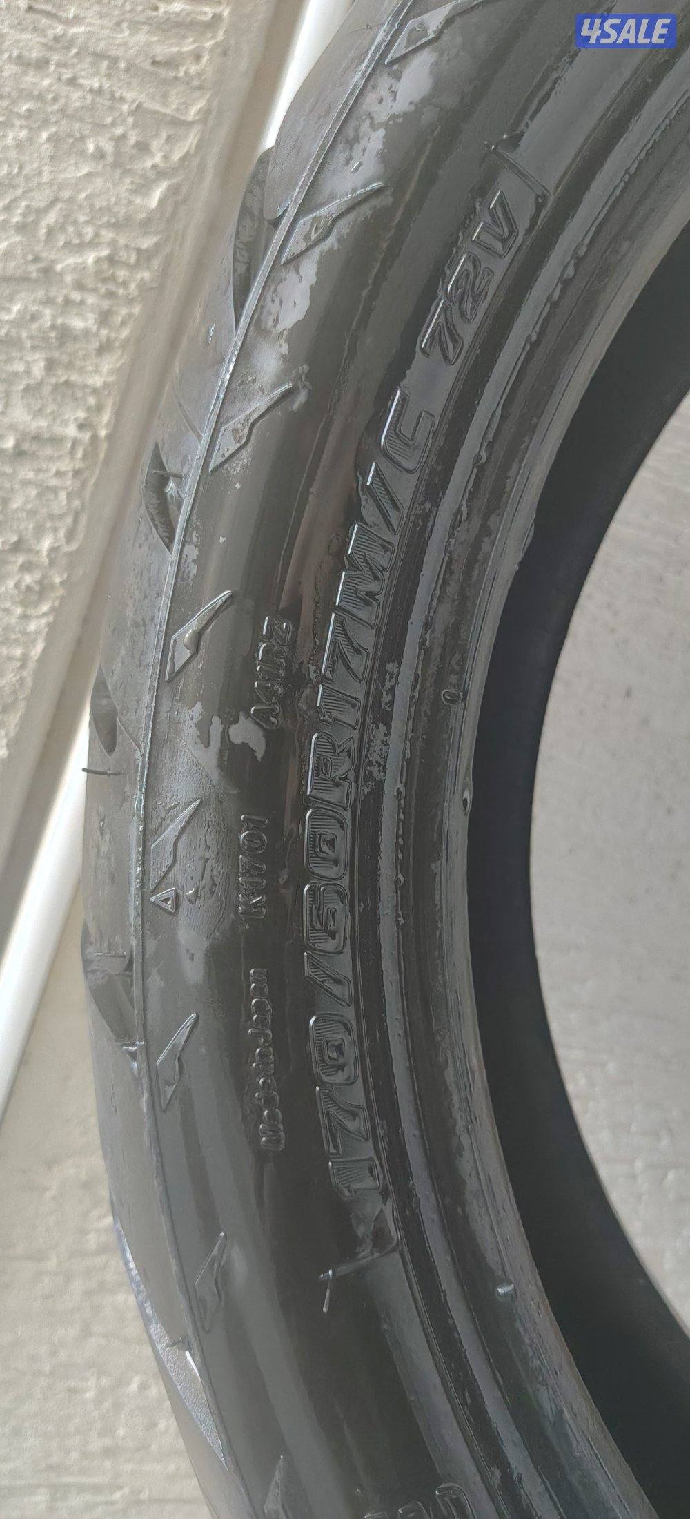 للبيع تاير خلفي  جديد حجم    170 /60R /173