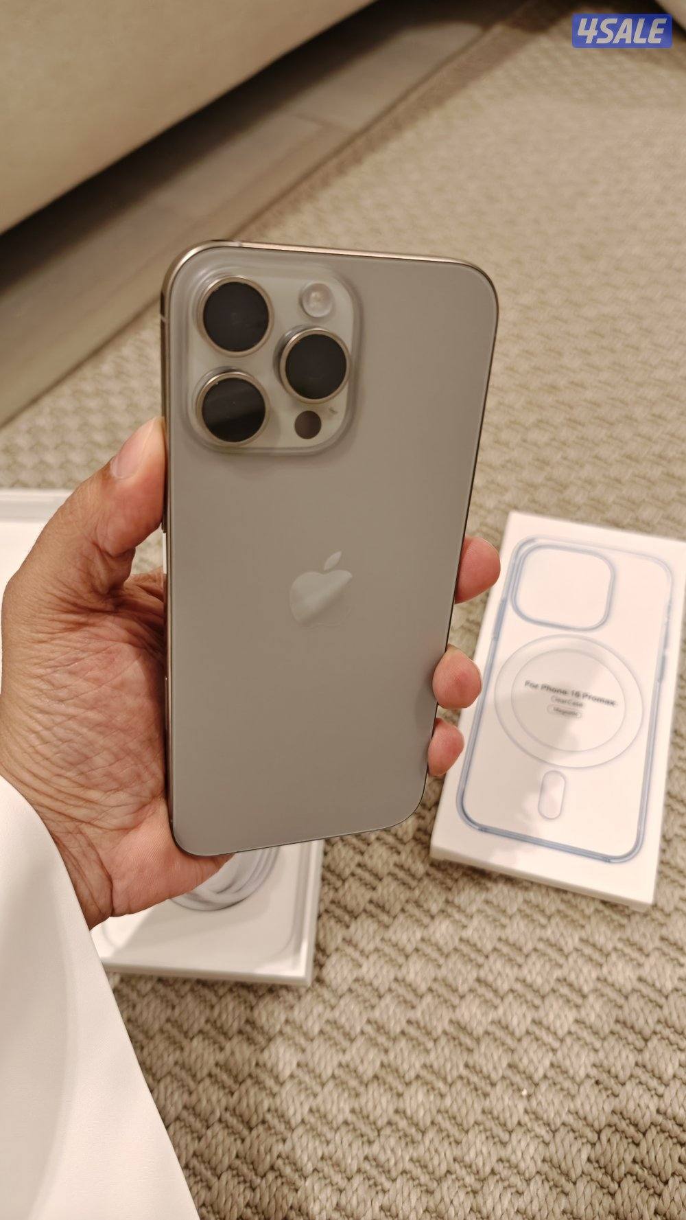 iphone 16 pro max للبدل فقط0