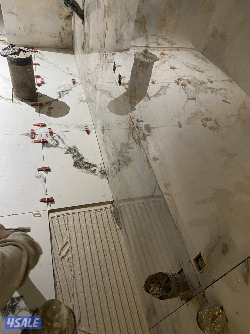 معلم سراميك رخام و ارضيه تكسير تركيب و مقاولات عامه كاشي7