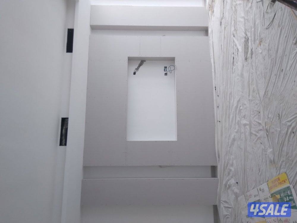 جبسم بورد توفا سيمنت بورد باب خشب3