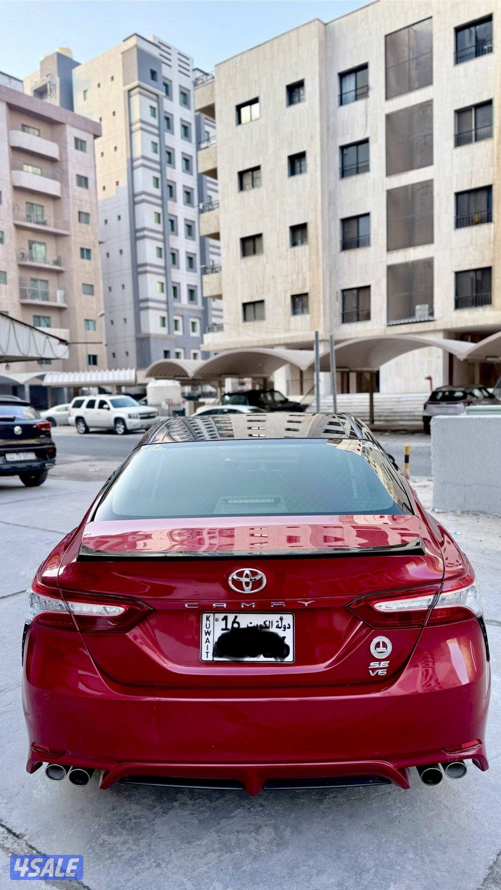 كامري 2019 اعلى فئه SE-V6 الدرجه الاولى 131km+ تامين شامل4