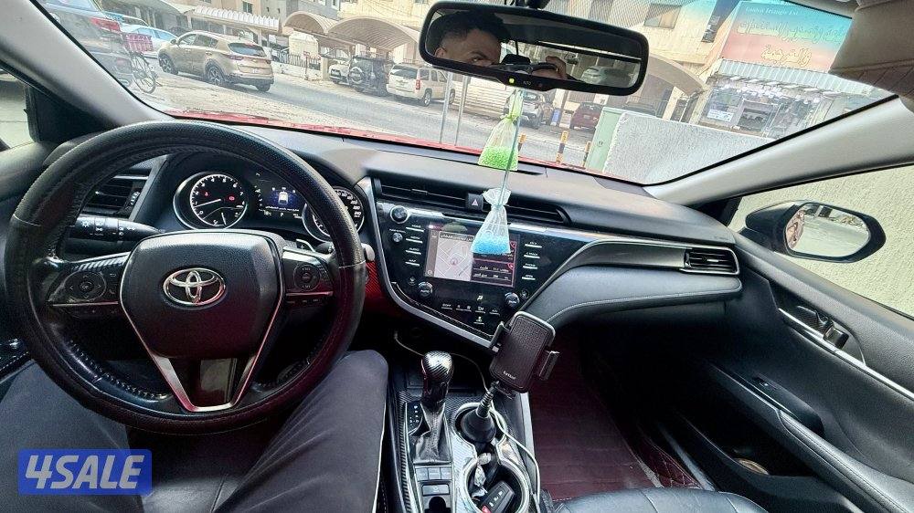 كامري 2019 اعلى فئه SE-V6 الدرجه الاولى 131km+ تامين شامل12