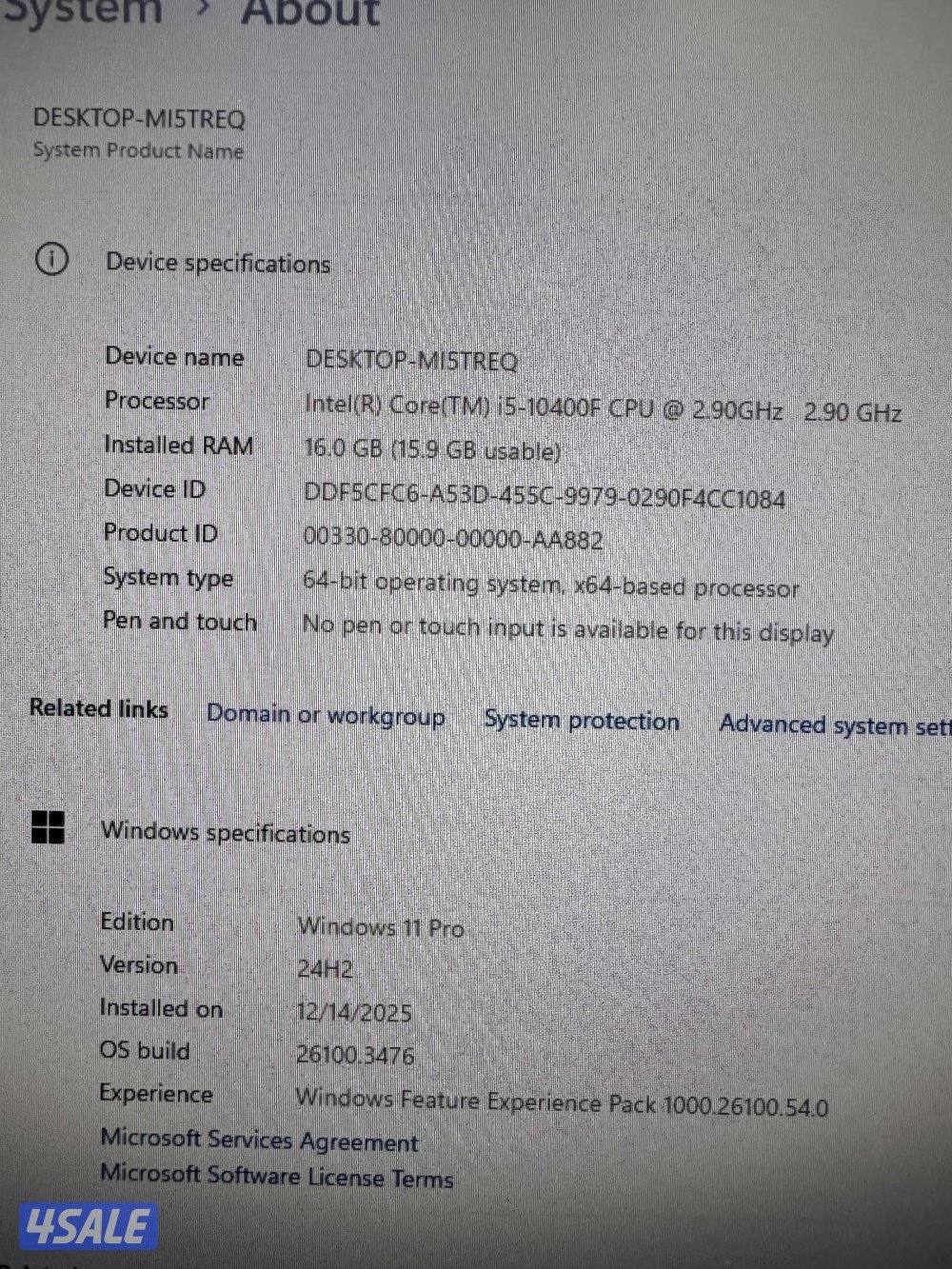 Asus Gameing PC i5 10Th Generation1