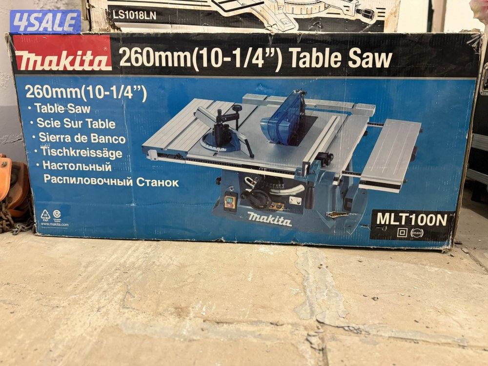 فرصة مكاين مناشير ماكيتا makita اصلية شبة جديدة للبيع1