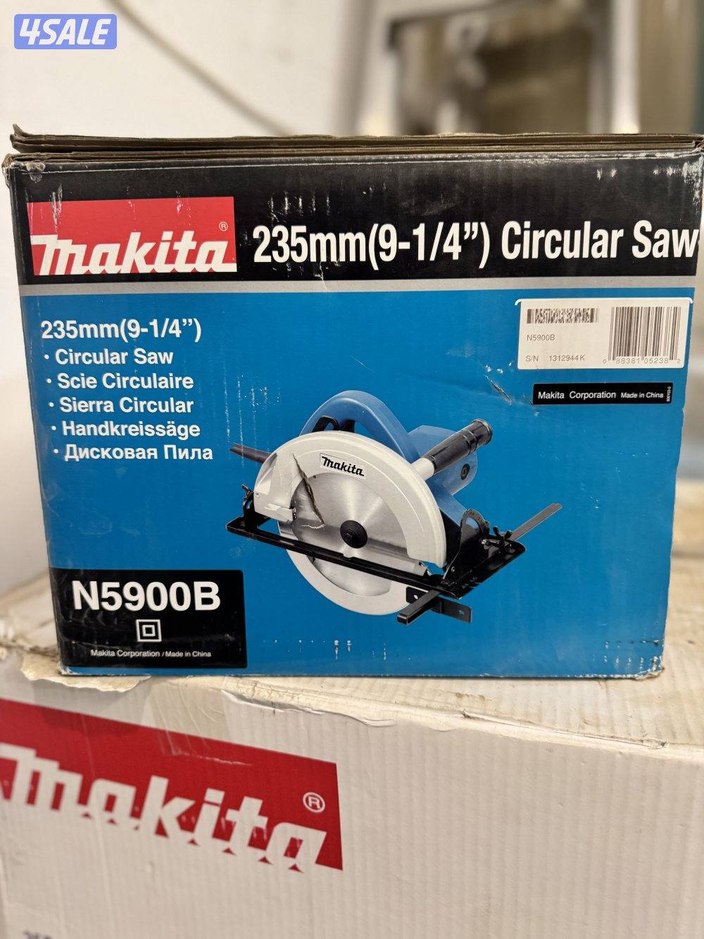 فرصة مكاين مناشير ماكيتا makita اصلية شبة جديدة للبيع2