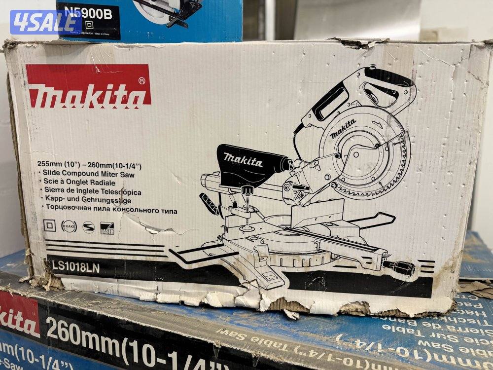 فرصة مكاين مناشير ماكيتا makita اصلية شبة جديدة للبيع3