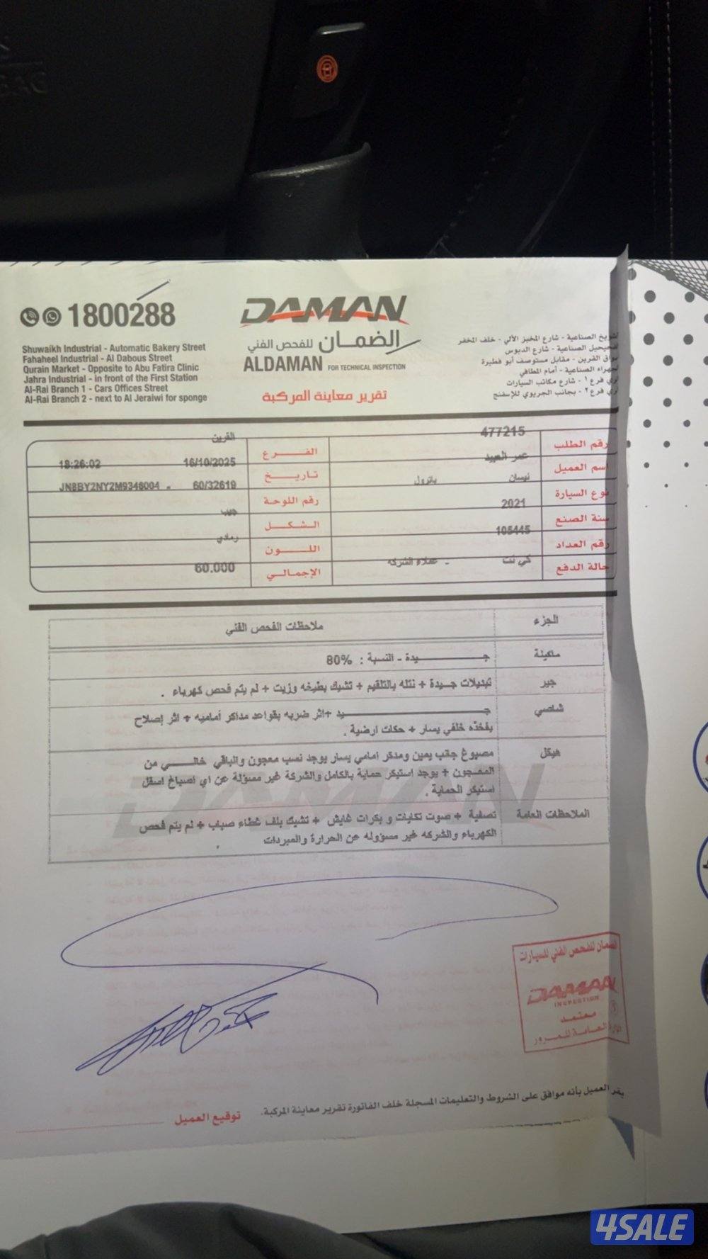 للبيع باترول 202112