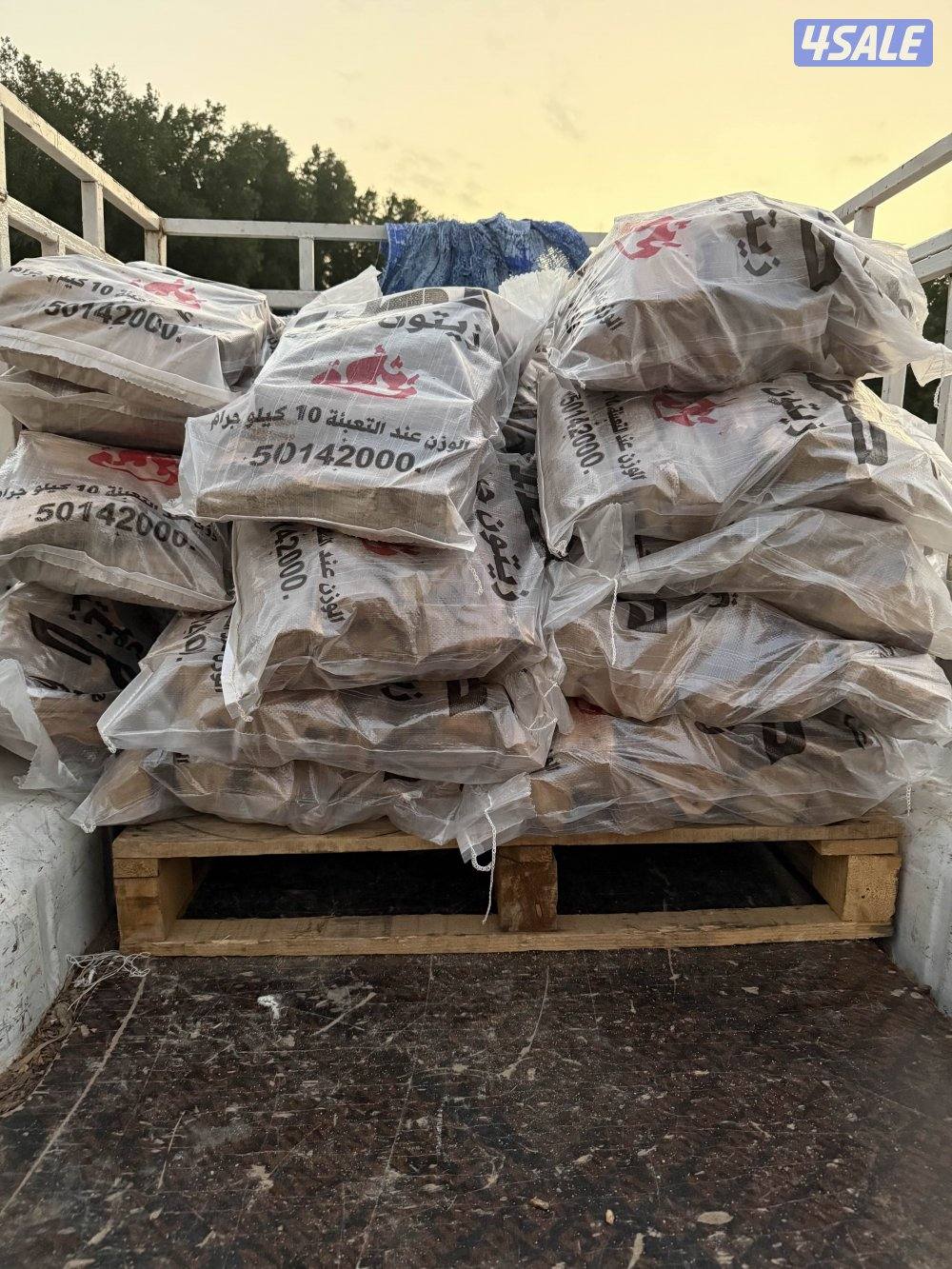 حطب زيتون درجه أولى مقطع شلايخ اخياش وزن الخيشه عشره كيلو4