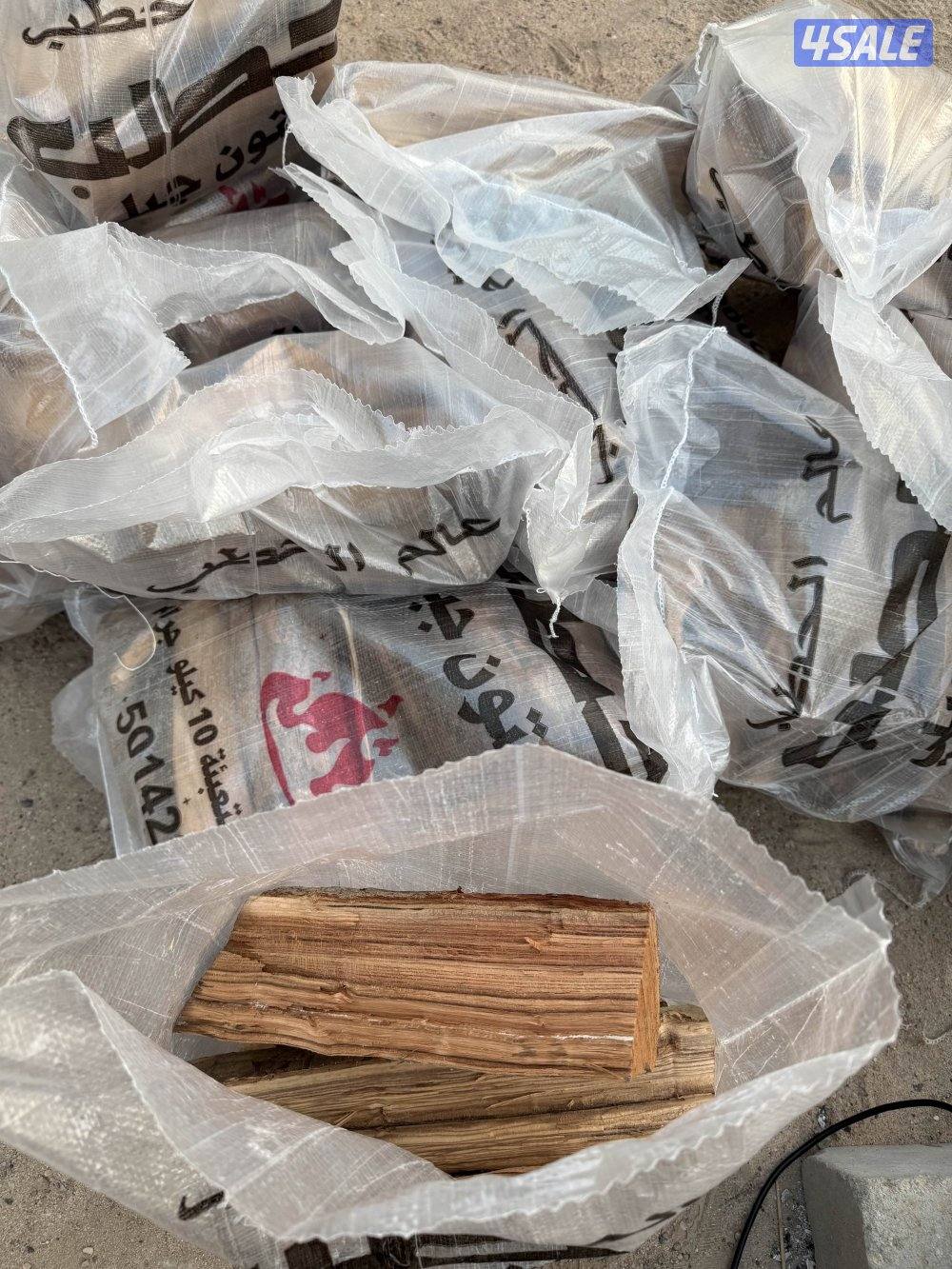 حطب زيتون درجه أولى مقطع شلايخ اخياش وزن الخيشه عشره كيلو12