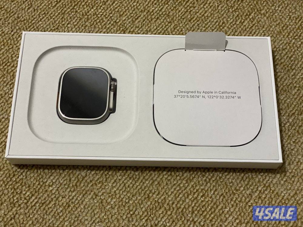 ابل واتش الترا 3  لم تستخدم الا ايام بطارية 100%1