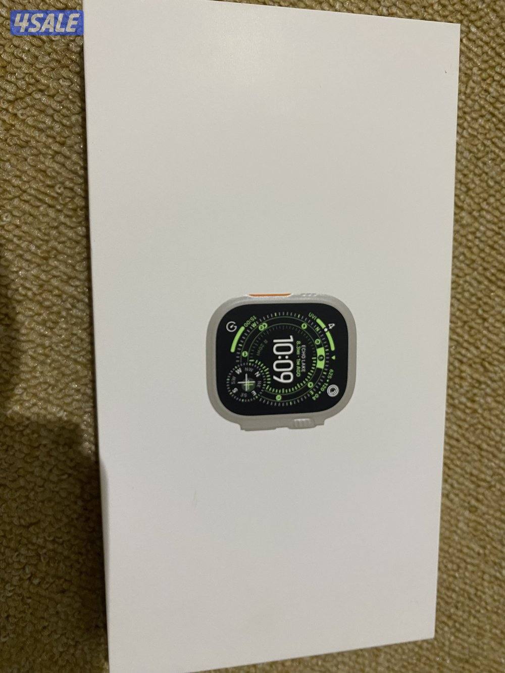 ابل واتش الترا 3  لم تستخدم الا ايام بطارية 100%3