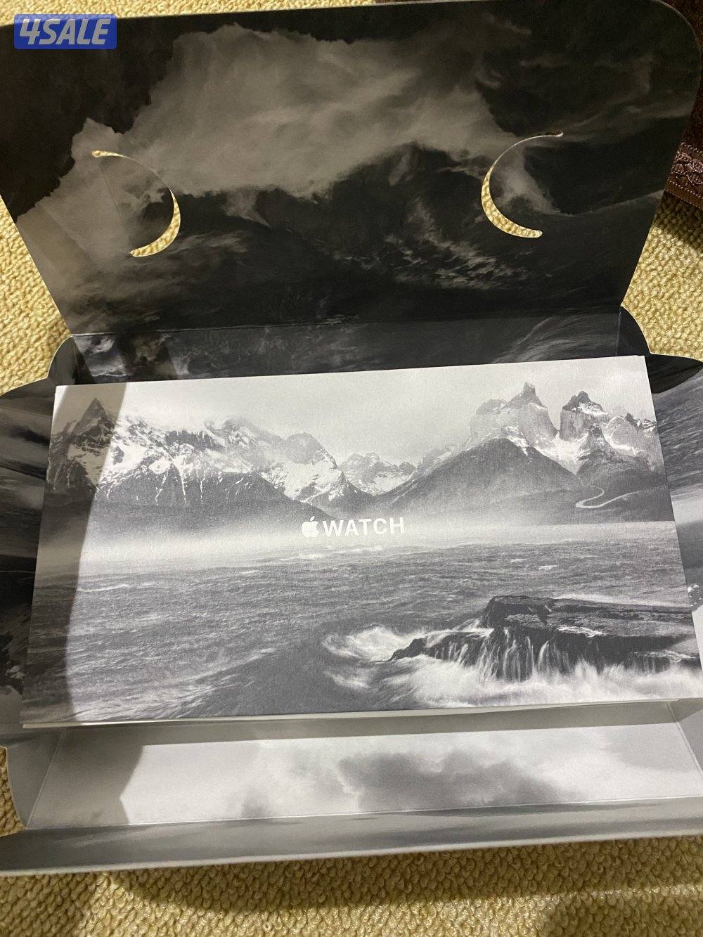 ابل واتش الترا 3  لم تستخدم الا ايام بطارية 100%7