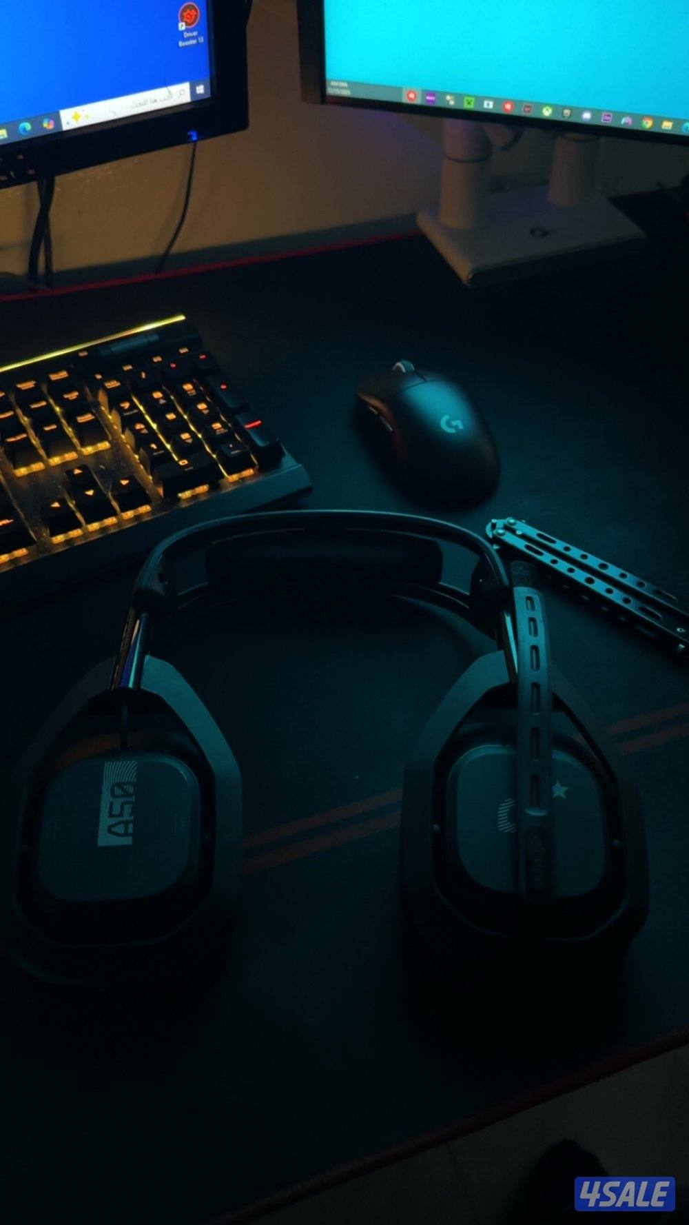 سماعة استرو Astro A50 قمة بالنظافة 100‎%‎2