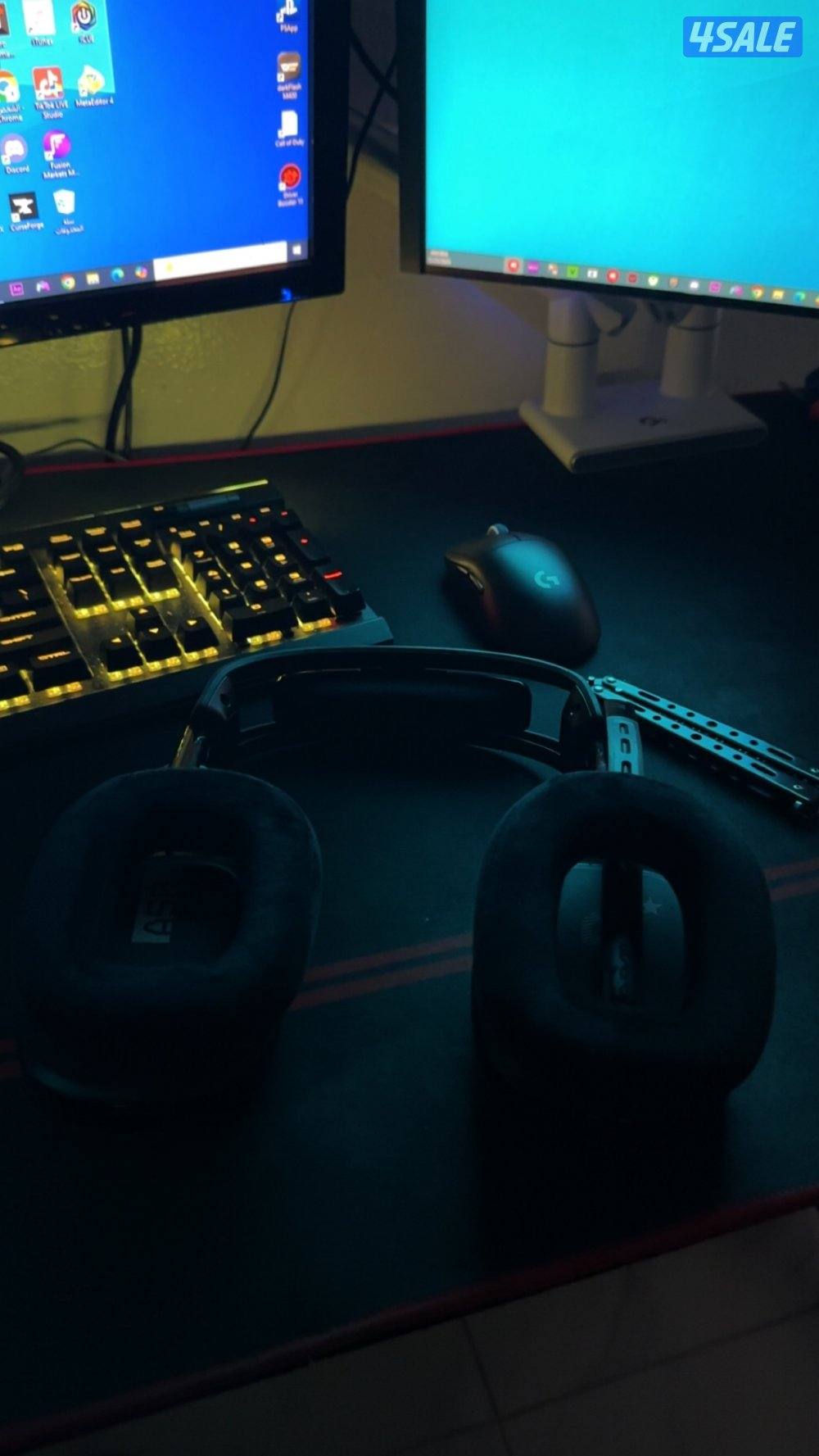 سماعة استرو Astro A50 قمة بالنظافة 100‎%‎4