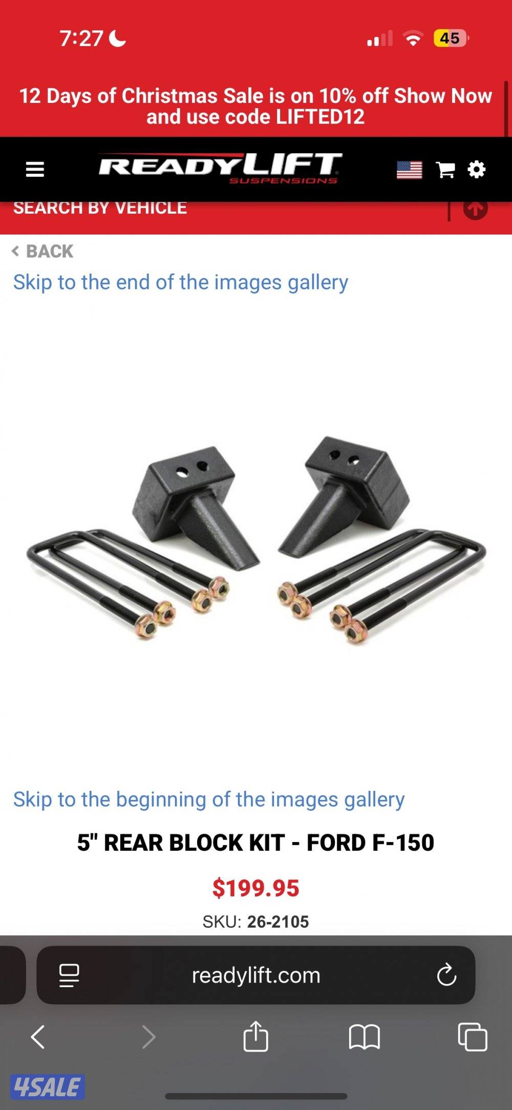 كعكة ٥ انج خلفية يركبون F150و الرابتر 2004-20200