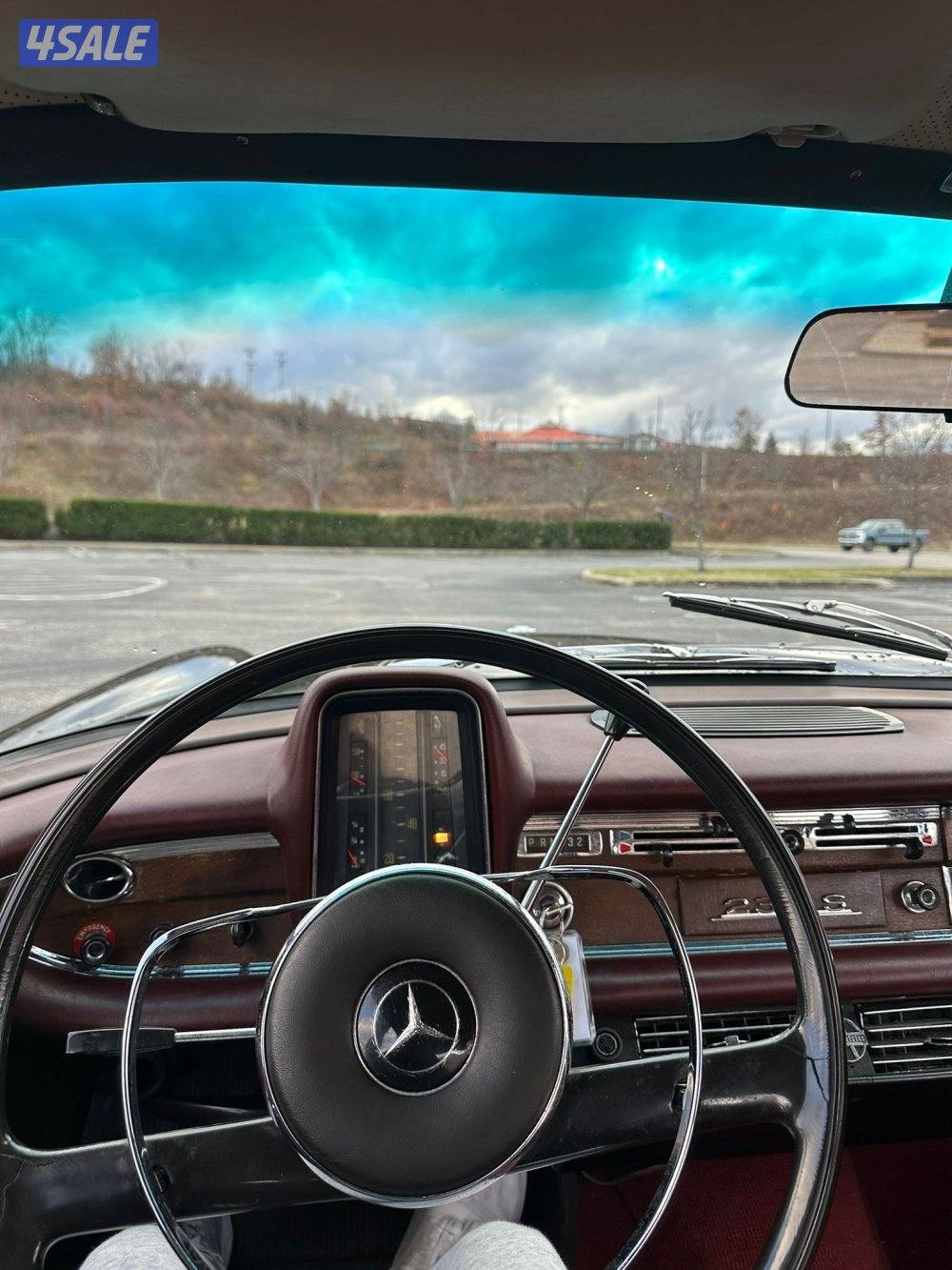 مرسيدس S280موديل 1967 عداد ٣٠ الف ميل6