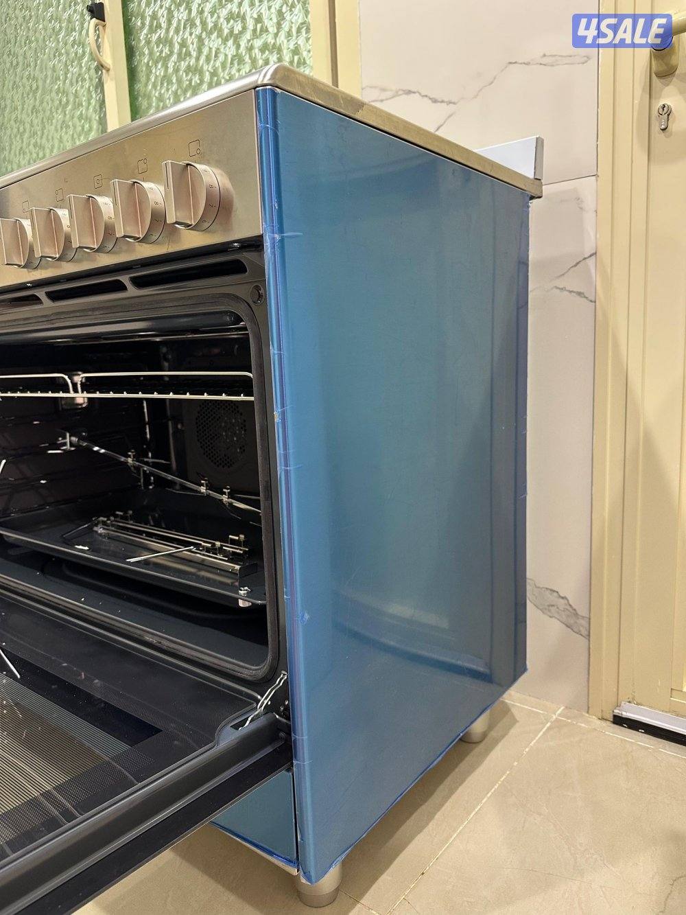 طباخ كهربائي  بوش  90X60 ستانلس ستيل ، جديد ب ( بدون كرتون )3