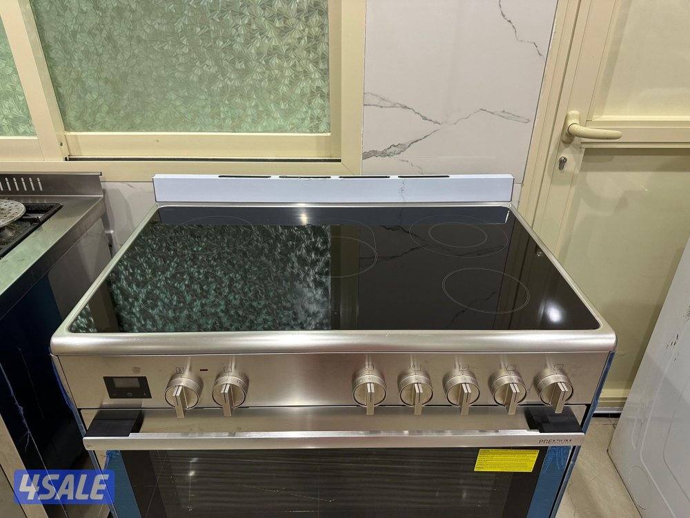 طباخ كهربائي  بوش  90X60 ستانلس ستيل ، جديد ب ( بدون كرتون )5