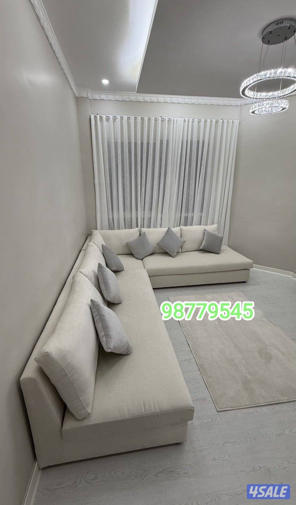 تنجيد وتفصيل كنب وجلسات وستائر أرخص الأسعار وأحدث الخامات11