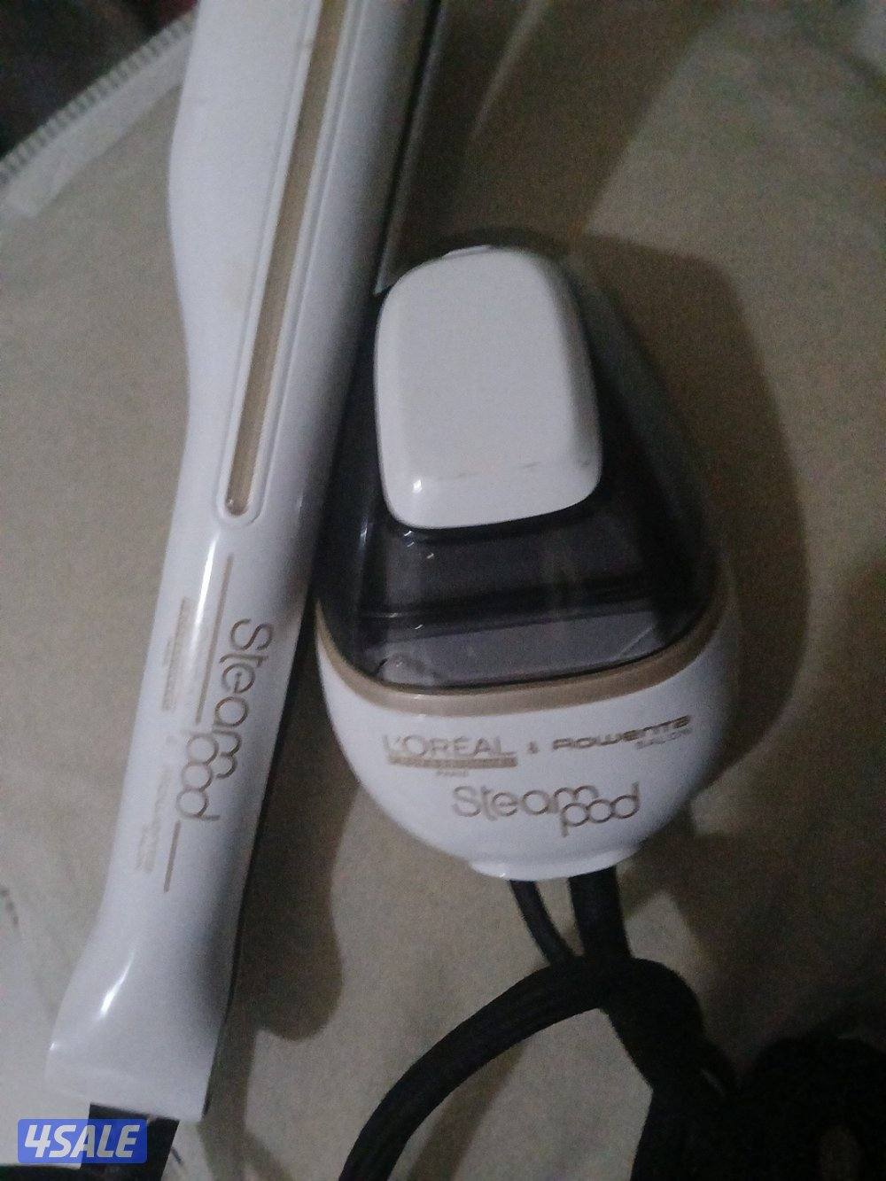 مكواة من لوريال بالبخار  شبه جديدة غير مستعملة بالمرة للبيع0