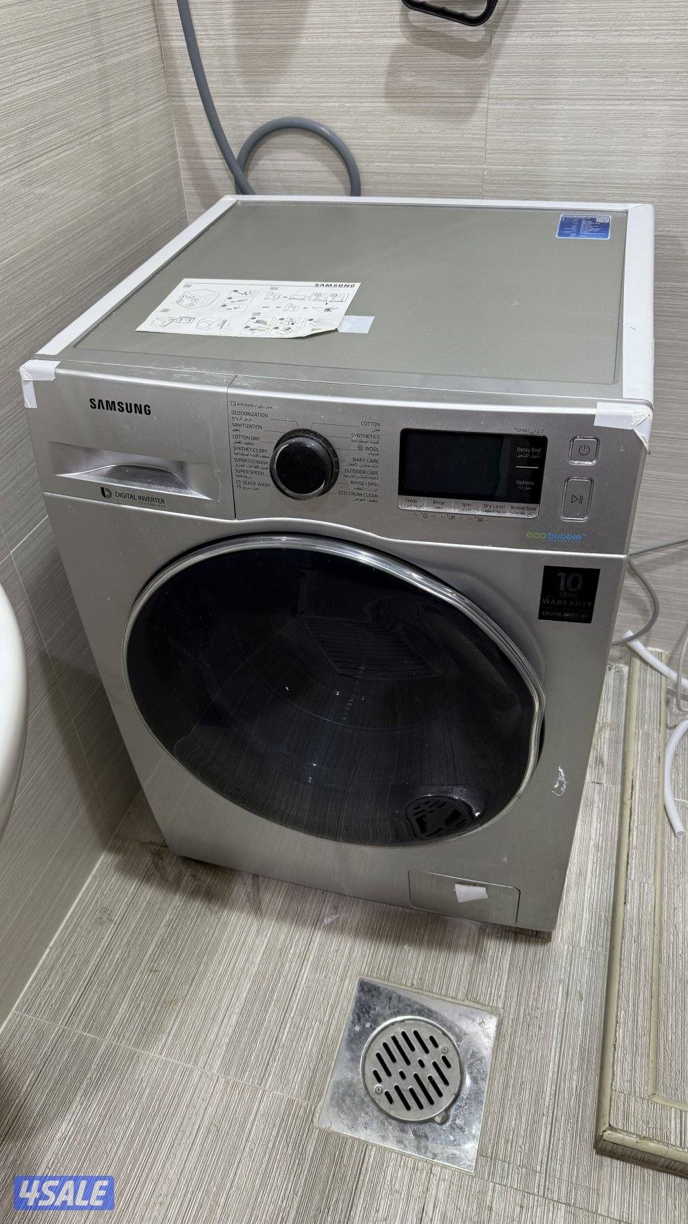 للببع غسالة ونشافة سامسونج Washer & Dryer Samsung 8 / 6 kg for sale0