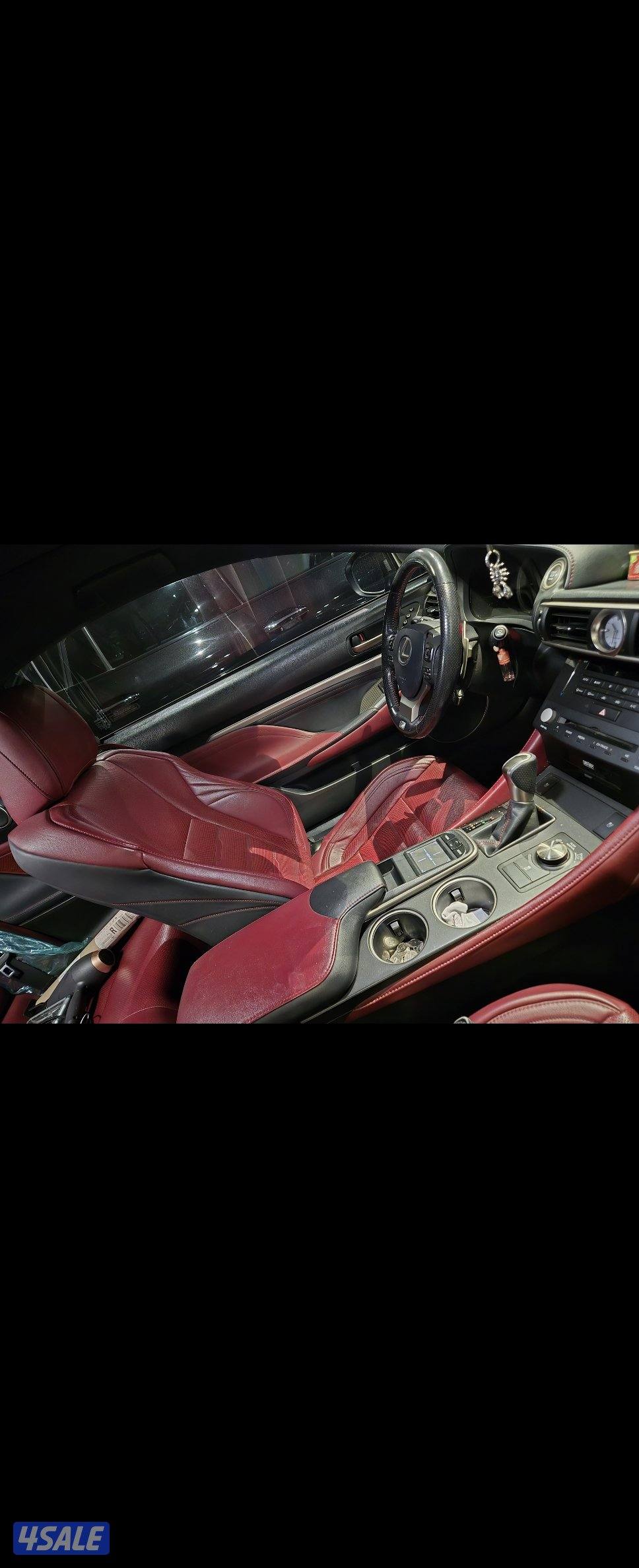 لكزس rc 350 f sport الي يدور النظيف  fsport  الاصلية مو بودي موديل ٢٠١6