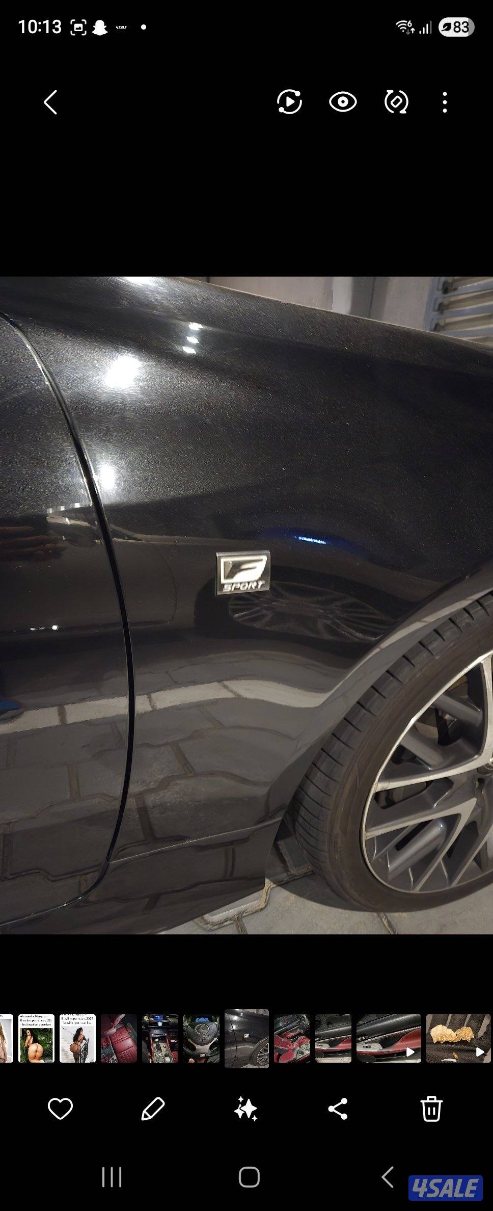 لكزس rc 350 f sport الي يدور النظيف  fsport  الاصلية مو بودي موديل ٢٠١8