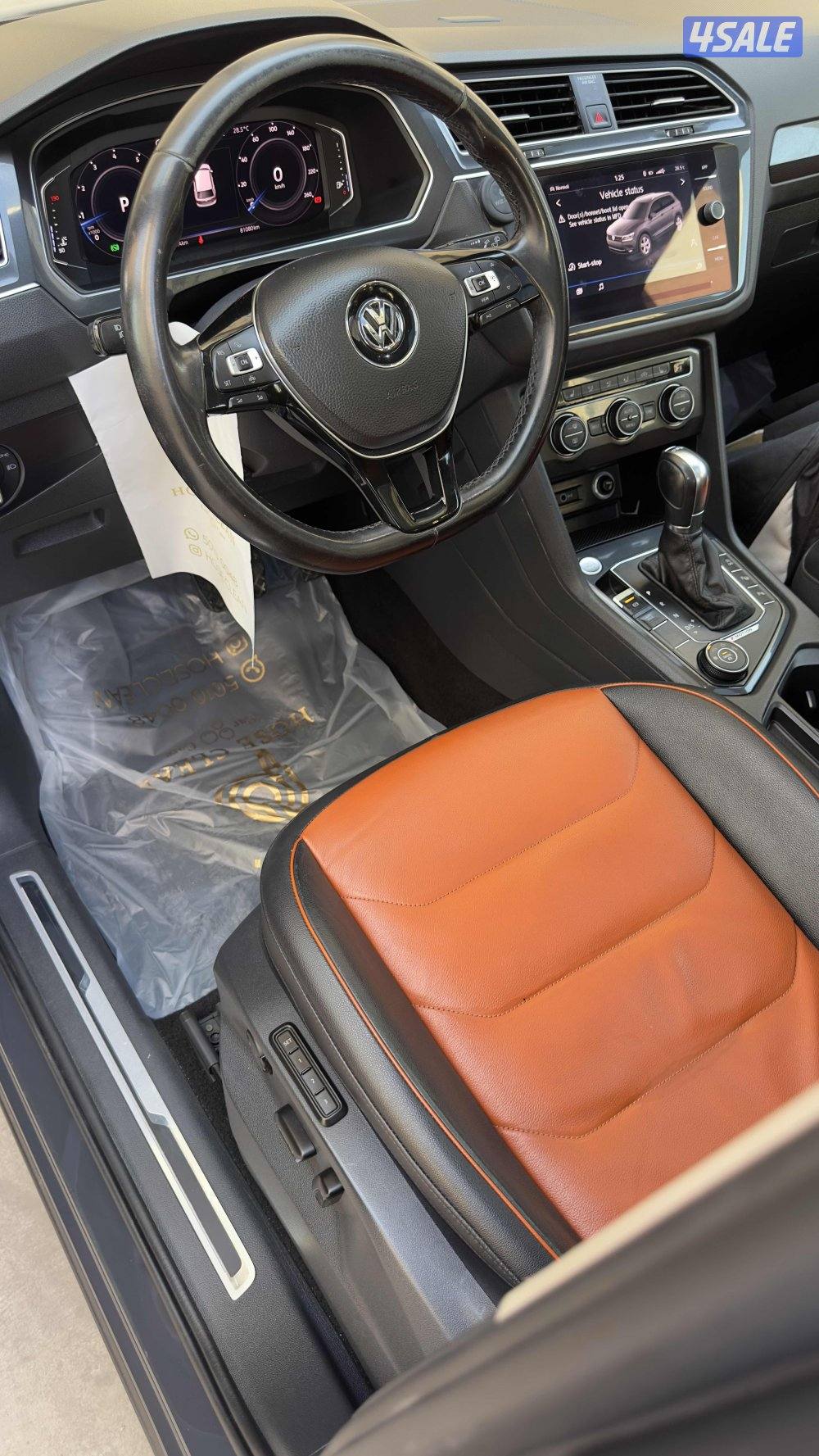 للبيع تيجوان ماشي 81 الف الفل سيرفسات وكاله موديل ٢٠١٩11