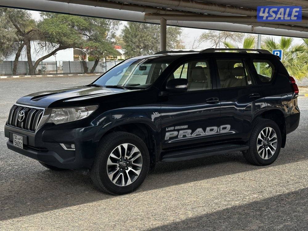 للبيع برادو موديل ٢٠٢٢ صبغ الوكالة ماعدا قطعه1