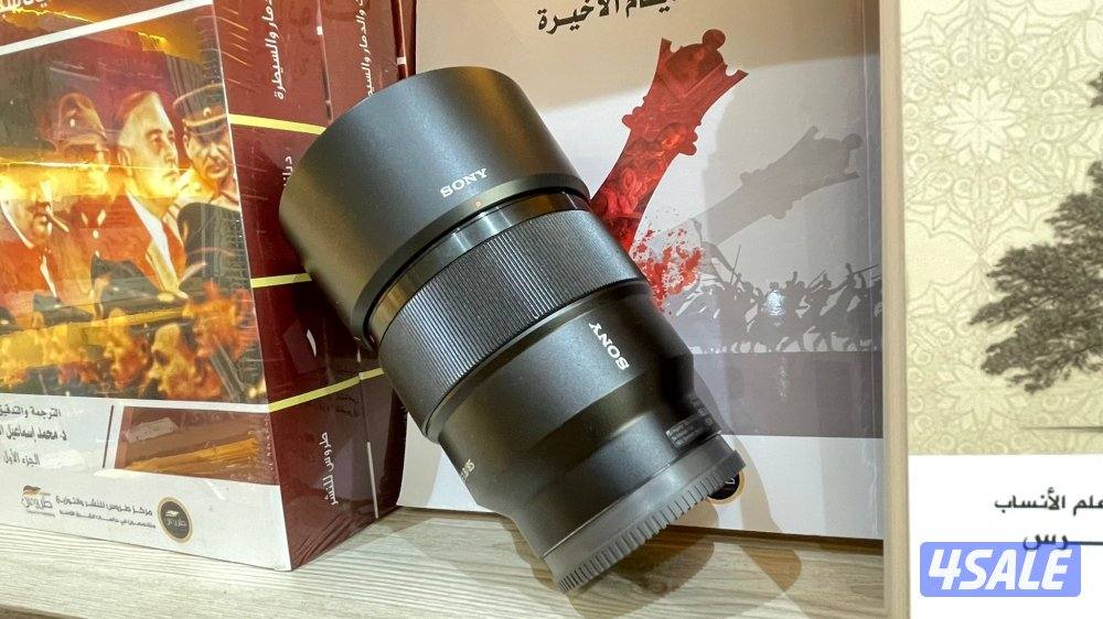 Sony  f/1.8 85mm عدسة3