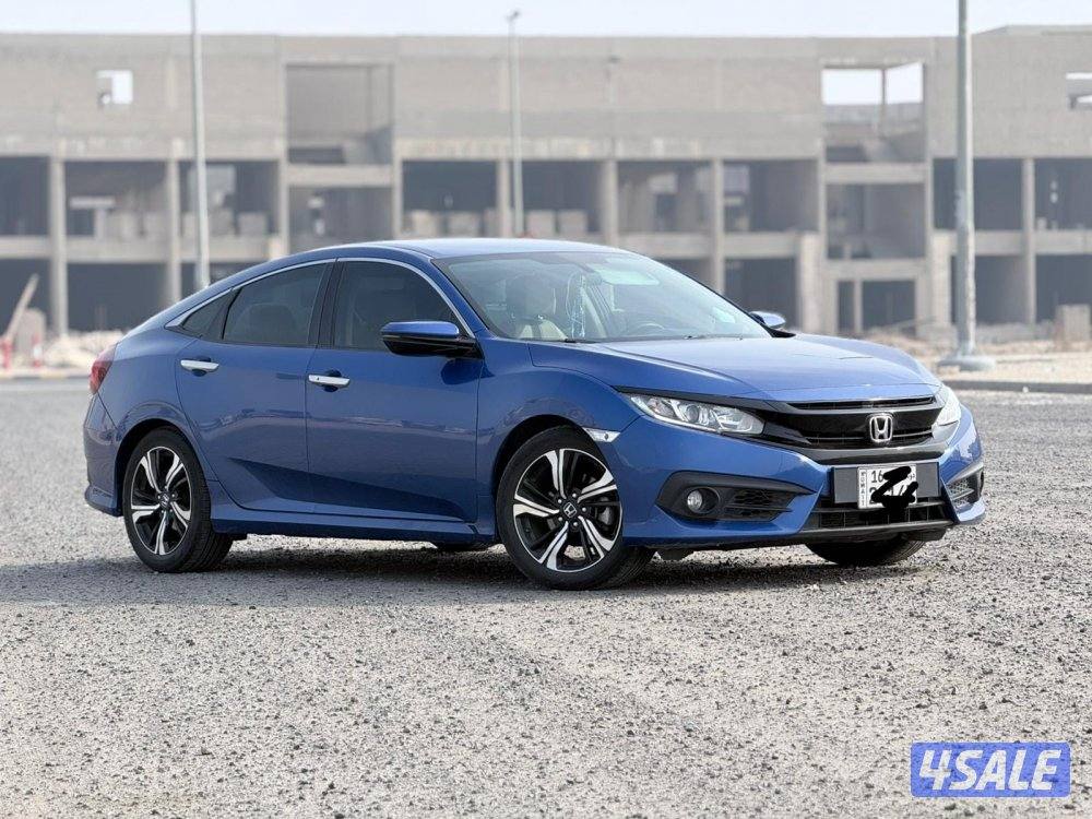 هوندا سيفيك موديل 2019 ماشي 85الف كم صبغ الوكالة شرط الفحص بالكامل1