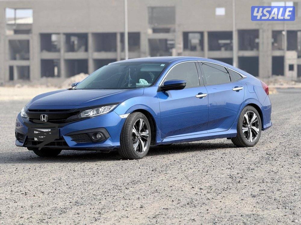 هوندا سيفيك موديل 2019 ماشي 85الف كم صبغ الوكالة شرط الفحص بالكامل5