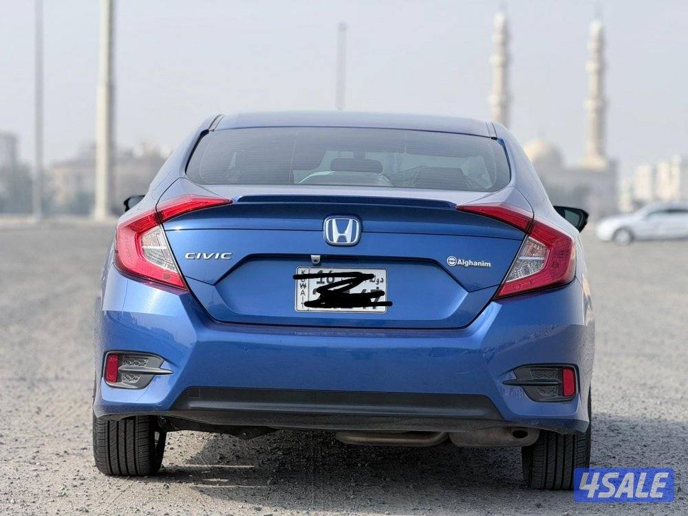 هوندا سيفيك موديل 2019 ماشي 85الف كم صبغ الوكالة شرط الفحص بالكامل6