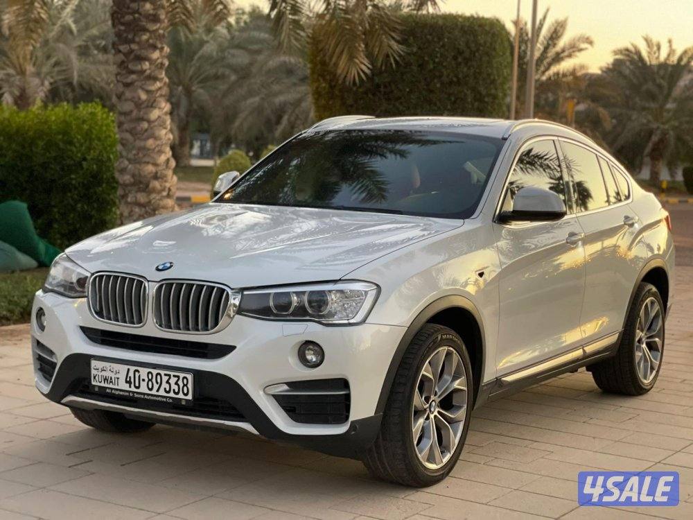 للبيع بي ام x4 بحاله الوكاله شرط الفحص0