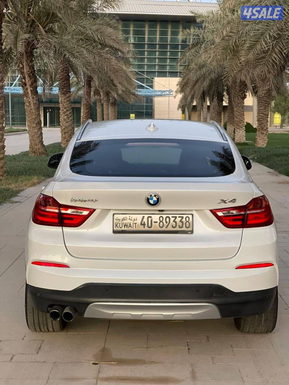 للبيع بي ام x4 بحاله الوكاله شرط الفحص4